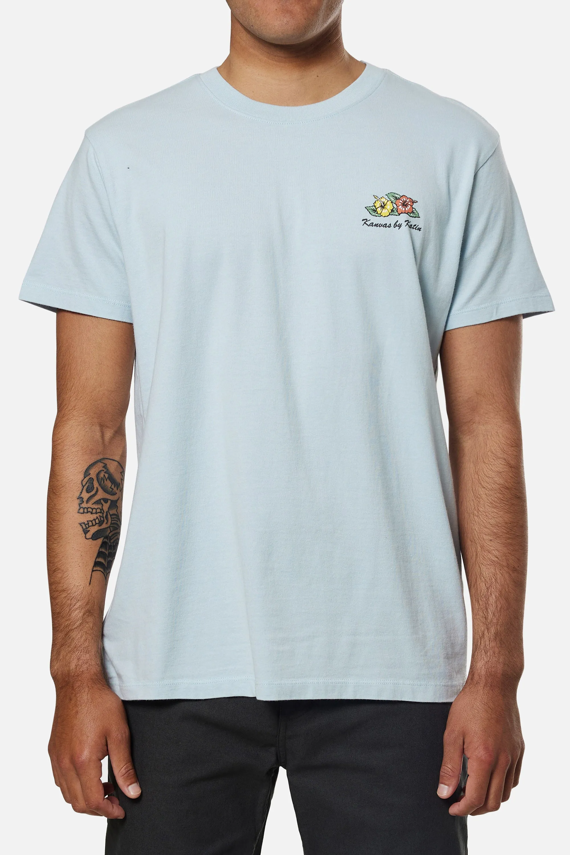 KATIN Lagoon Tee - LIGHT BLUE