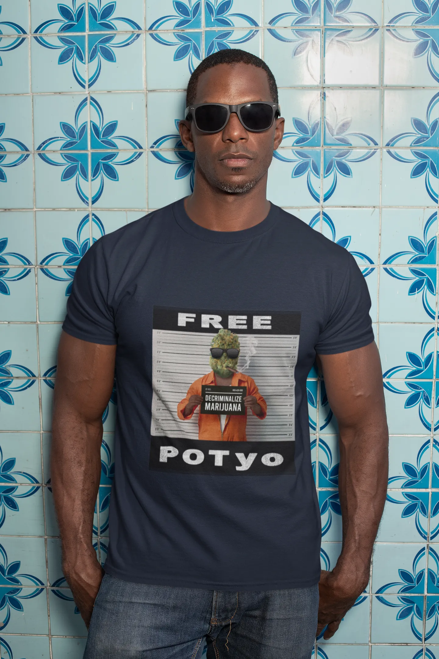 KCC Men's T-shirts  Staple Tee/ Free Potyo