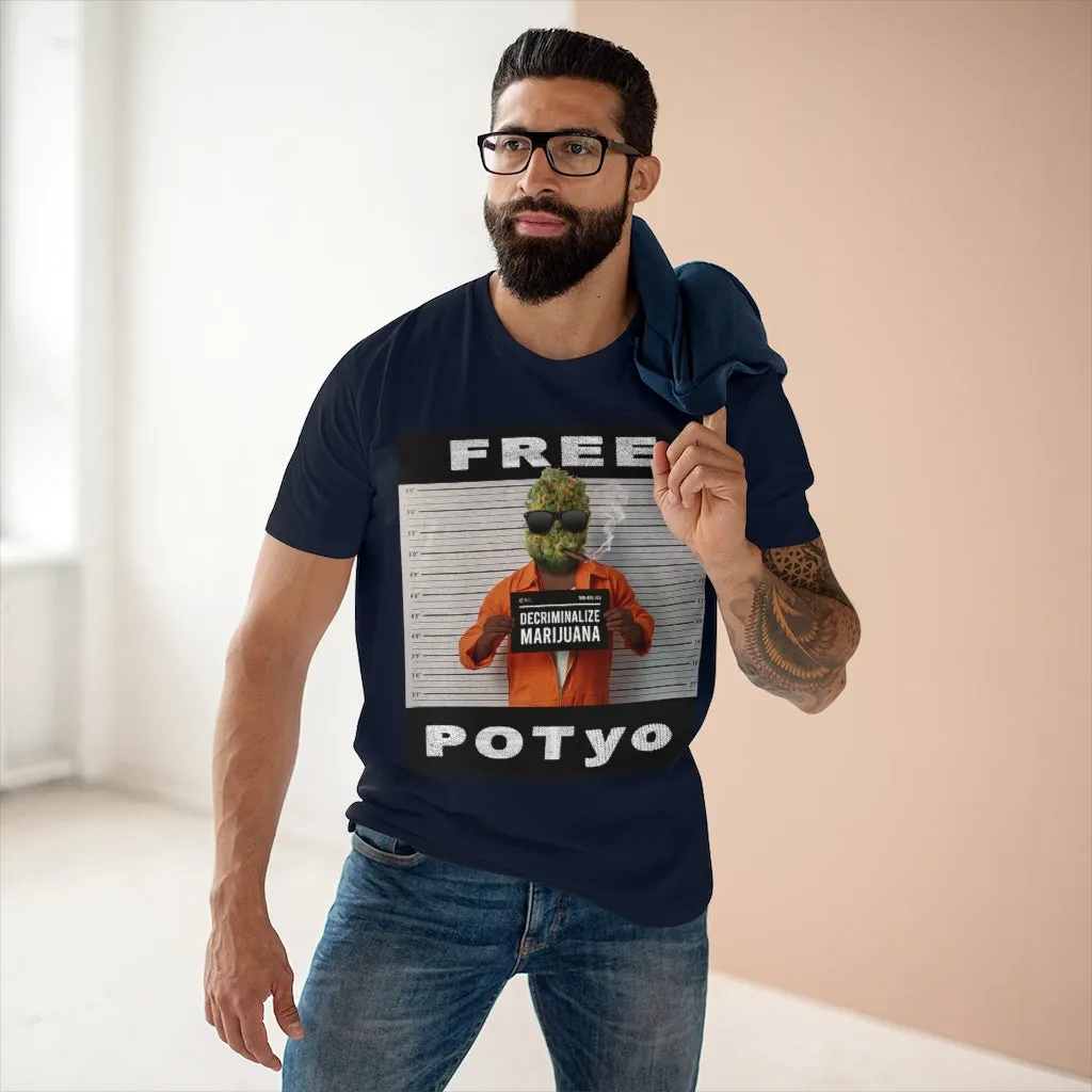 KCC Men's T-shirts  Staple Tee/ Free Potyo