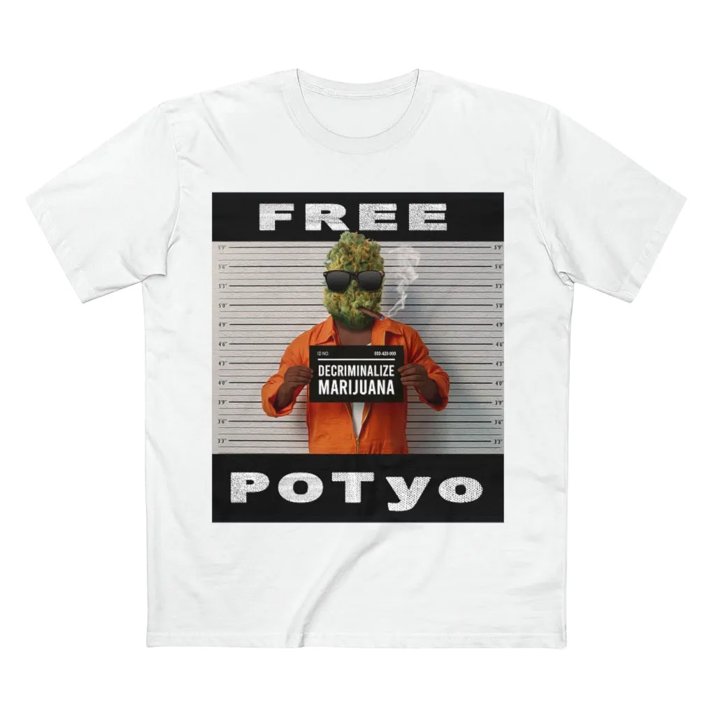 KCC Men's T-shirts  Staple Tee/ Free Potyo