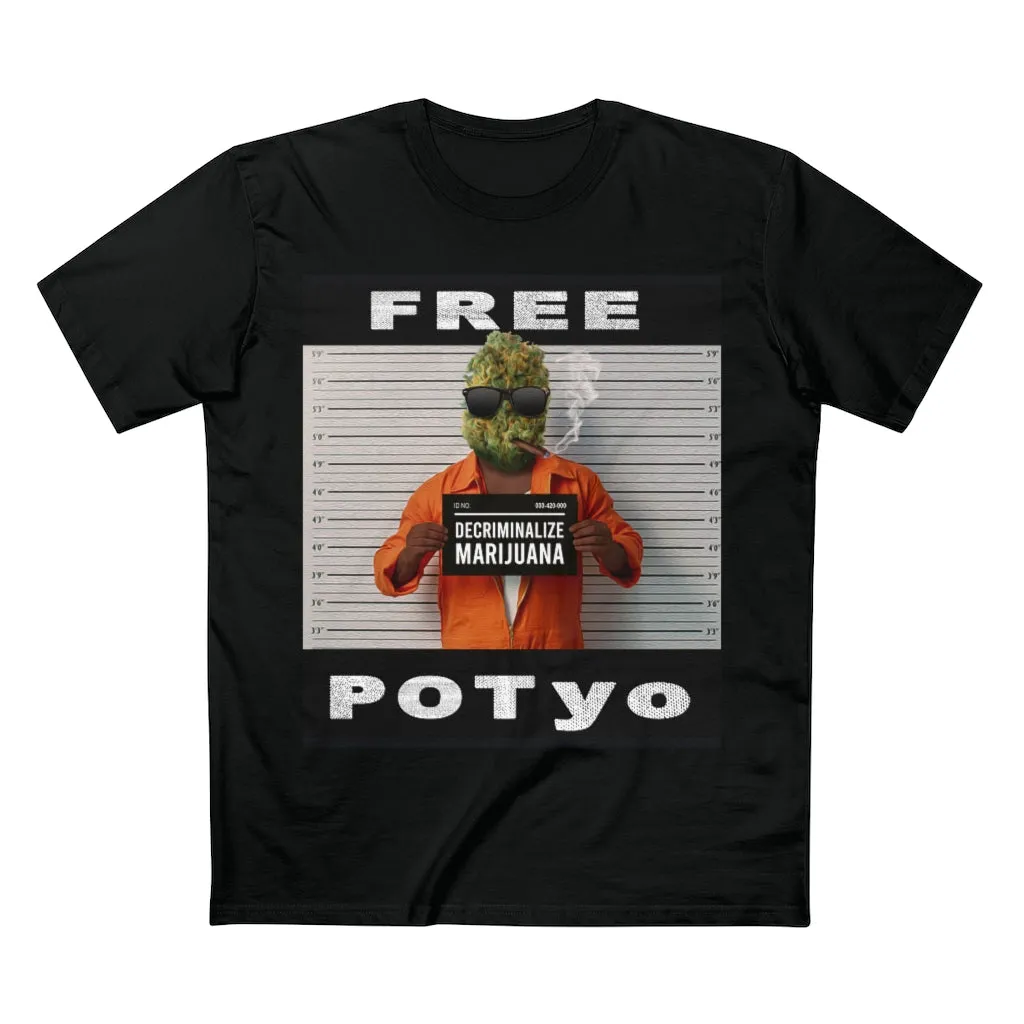 KCC Men's T-shirts  Staple Tee/ Free Potyo