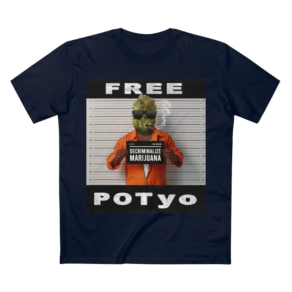 KCC Men's T-shirts  Staple Tee/ Free Potyo