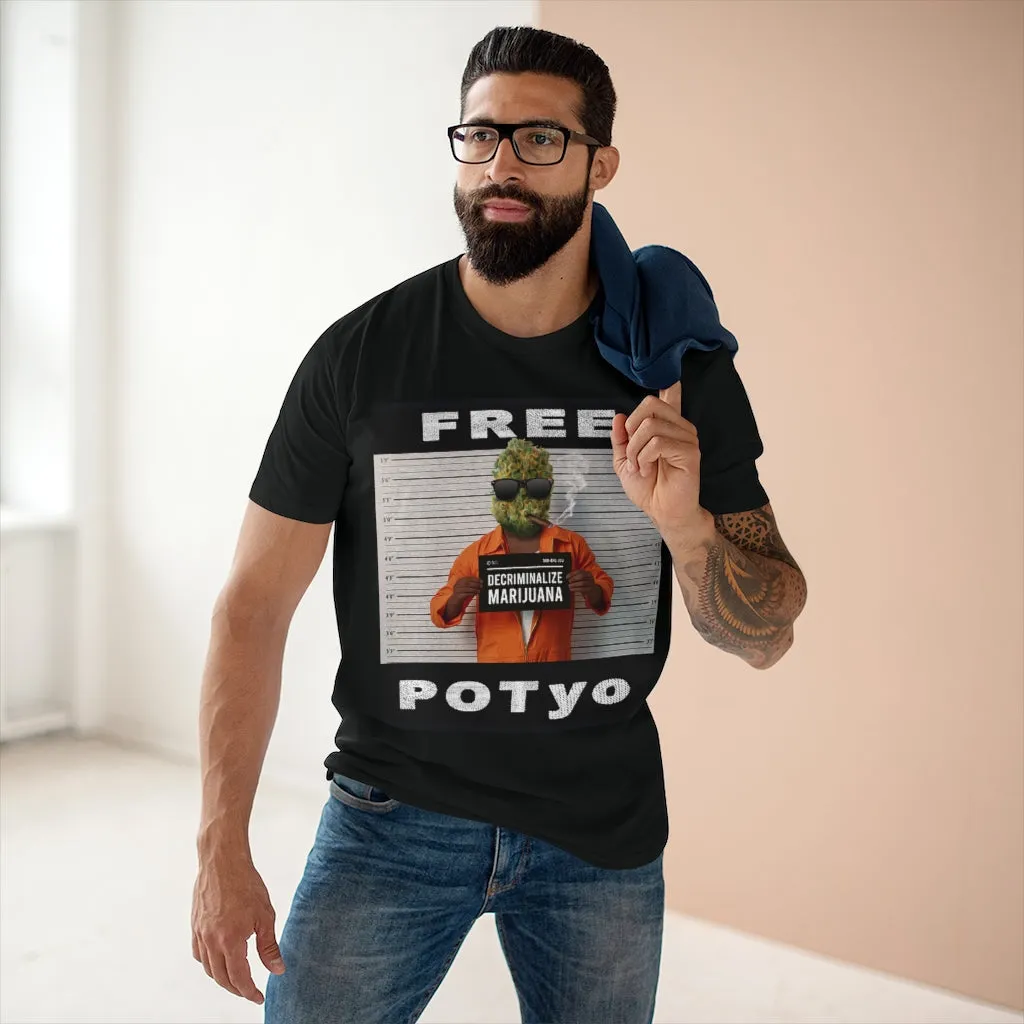 KCC Men's T-shirts  Staple Tee/ Free Potyo