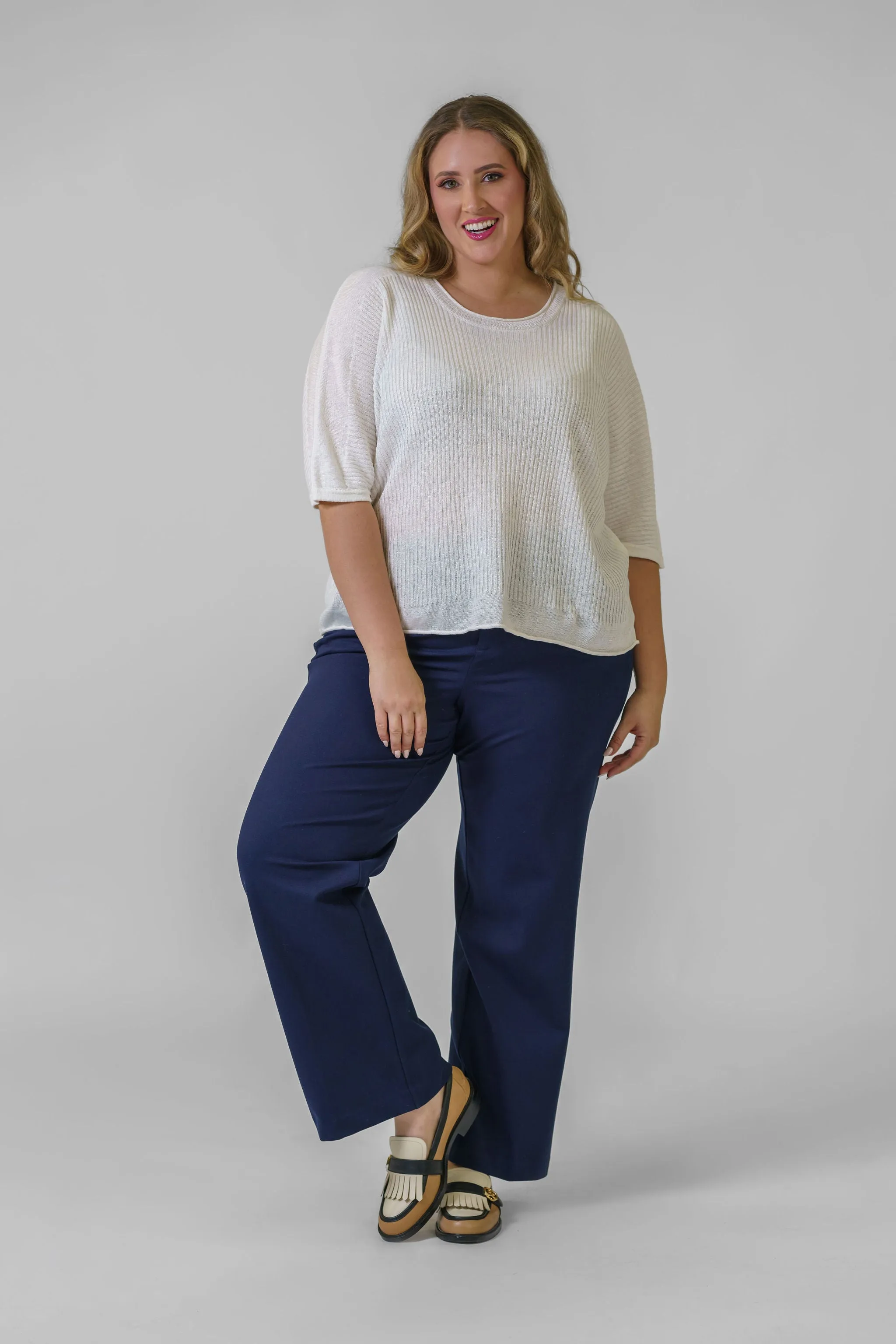 KELSEY WIDE LEG TROUSER