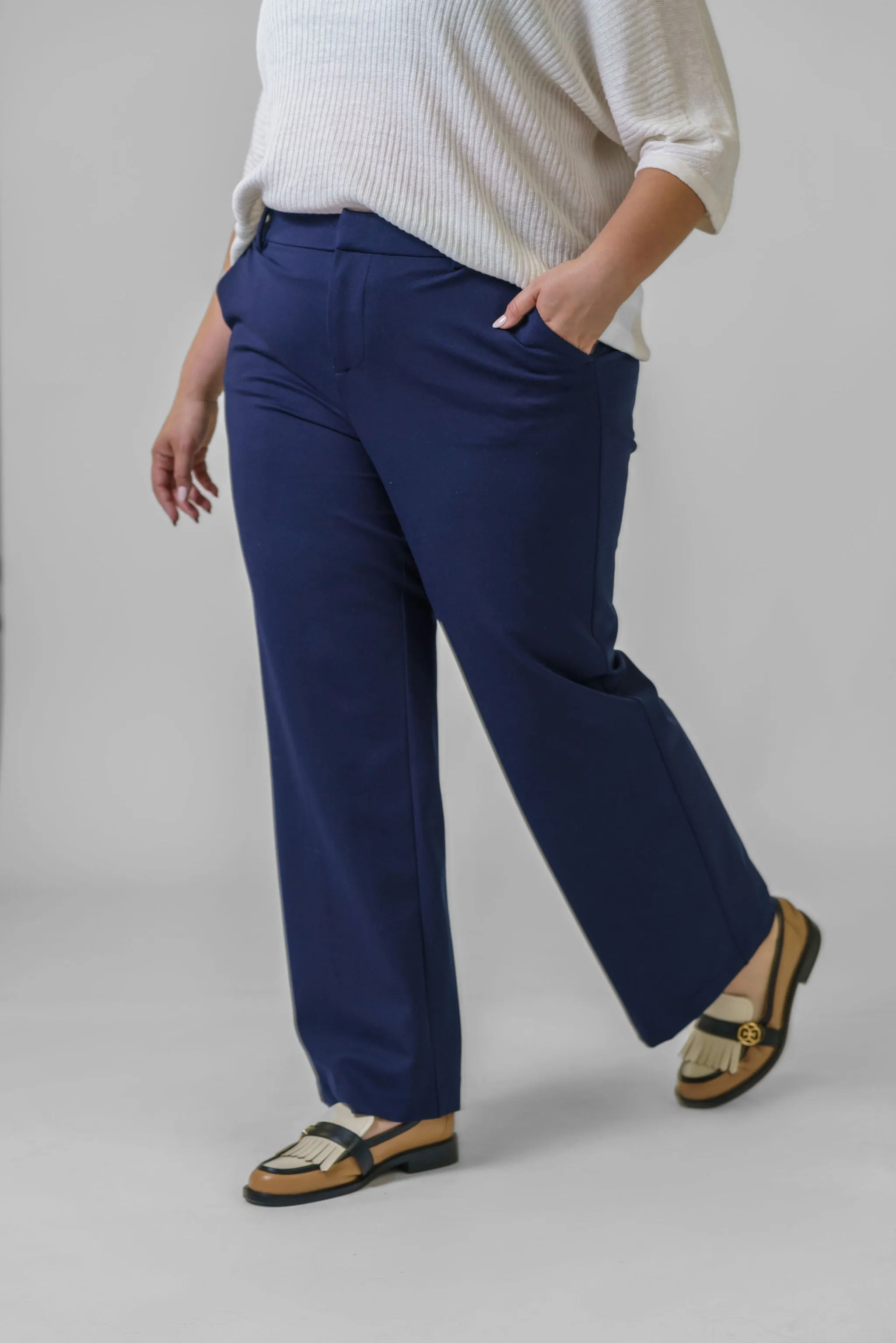 KELSEY WIDE LEG TROUSER
