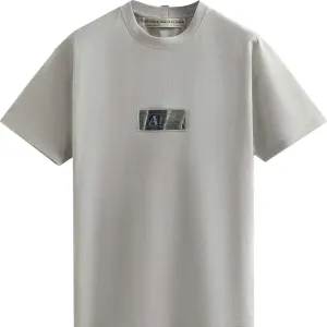 Kith For Advisory Board Crystals Hologram Classic Logo T-Shirt, Gray