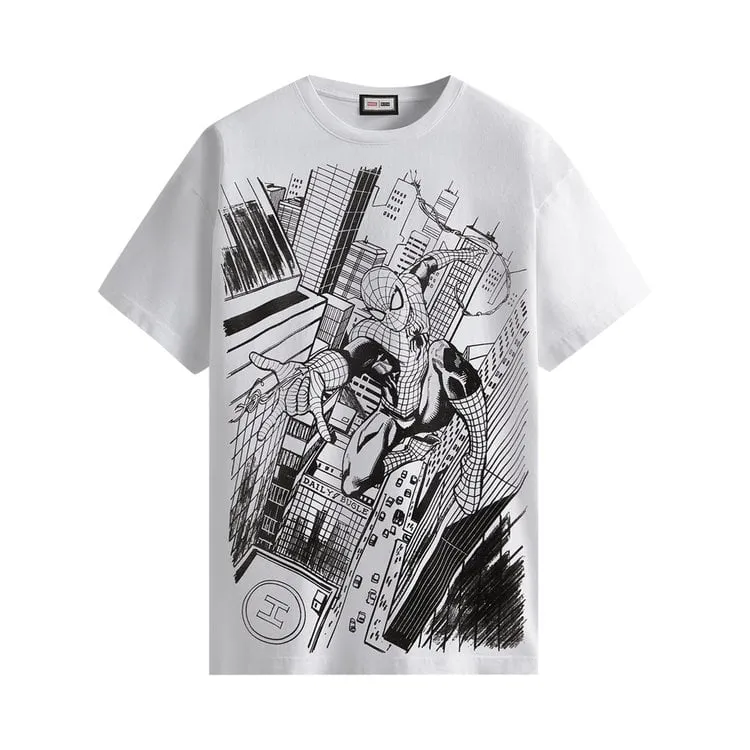Kith For Spider-Man Doctor Octopus Vintage Tee 'White', White