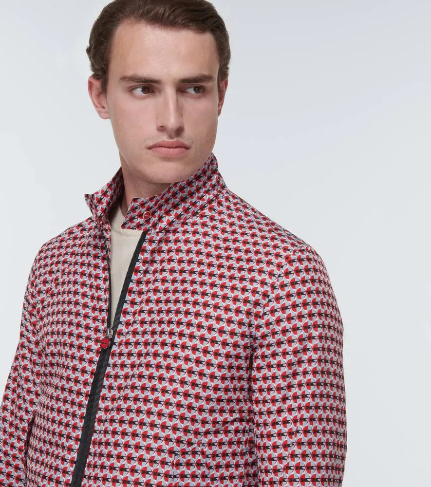 Kiton Printed jacket
