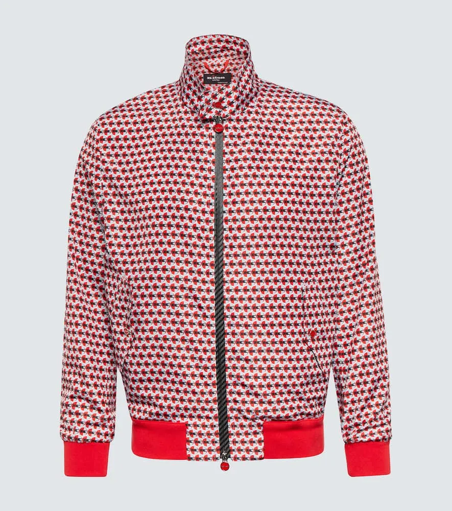 Kiton Printed jacket