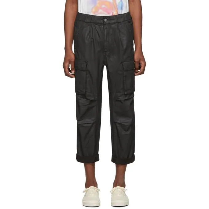Ksubi Black Auxillary Cargo Pants