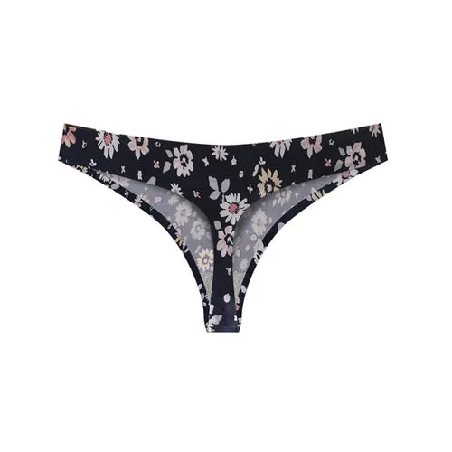 Lady Print Lovely Panties Women Cotton Seamless Underwear for Female