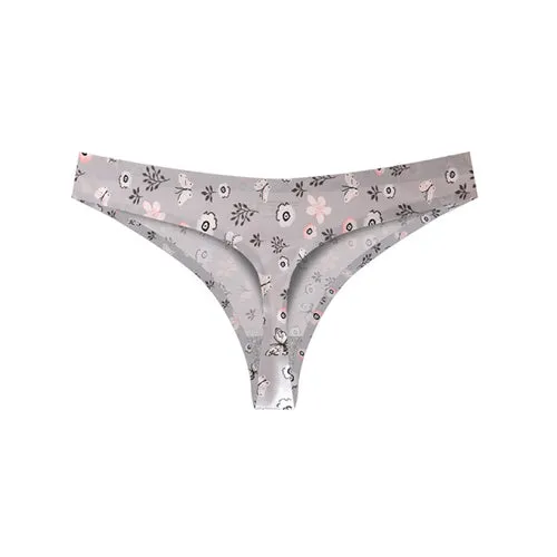 Lady Print Lovely Panties Women Cotton Seamless Underwear for Female
