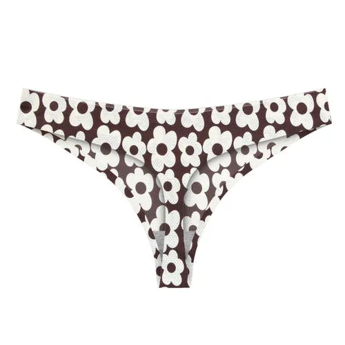 Lady Print Lovely Panties Women Cotton Seamless Underwear for Female