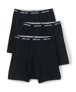 Lands' End Knitted Men's Boxer Briefs Three Pack