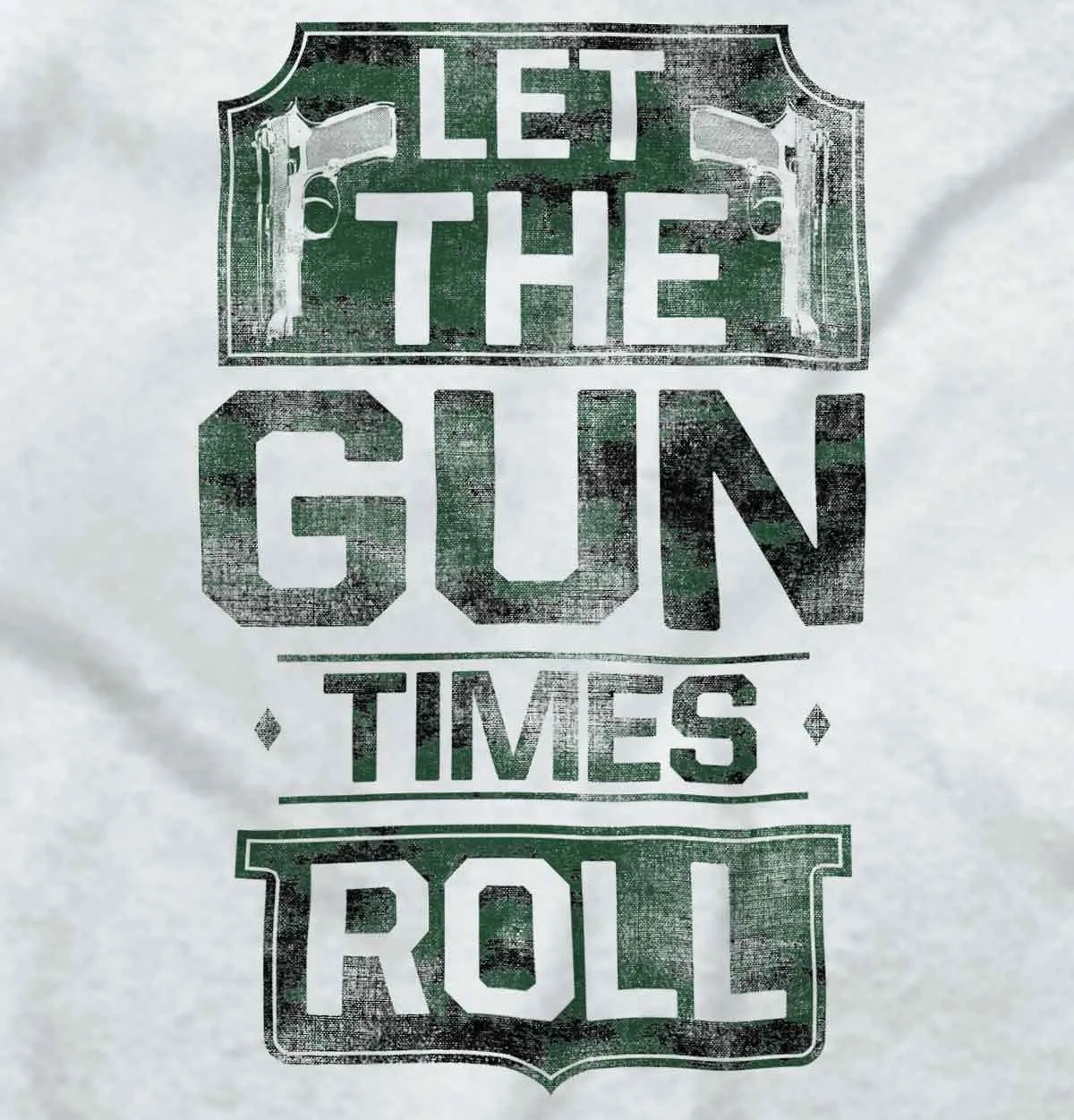 Let The Gun Times Roll V-Neck T-Shirt