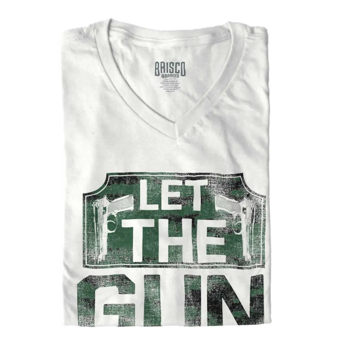Let The Gun Times Roll V-Neck T-Shirt