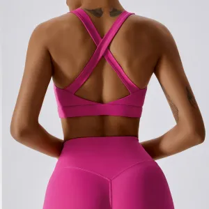 LETICIA CROSS BACK SPORTS BRA