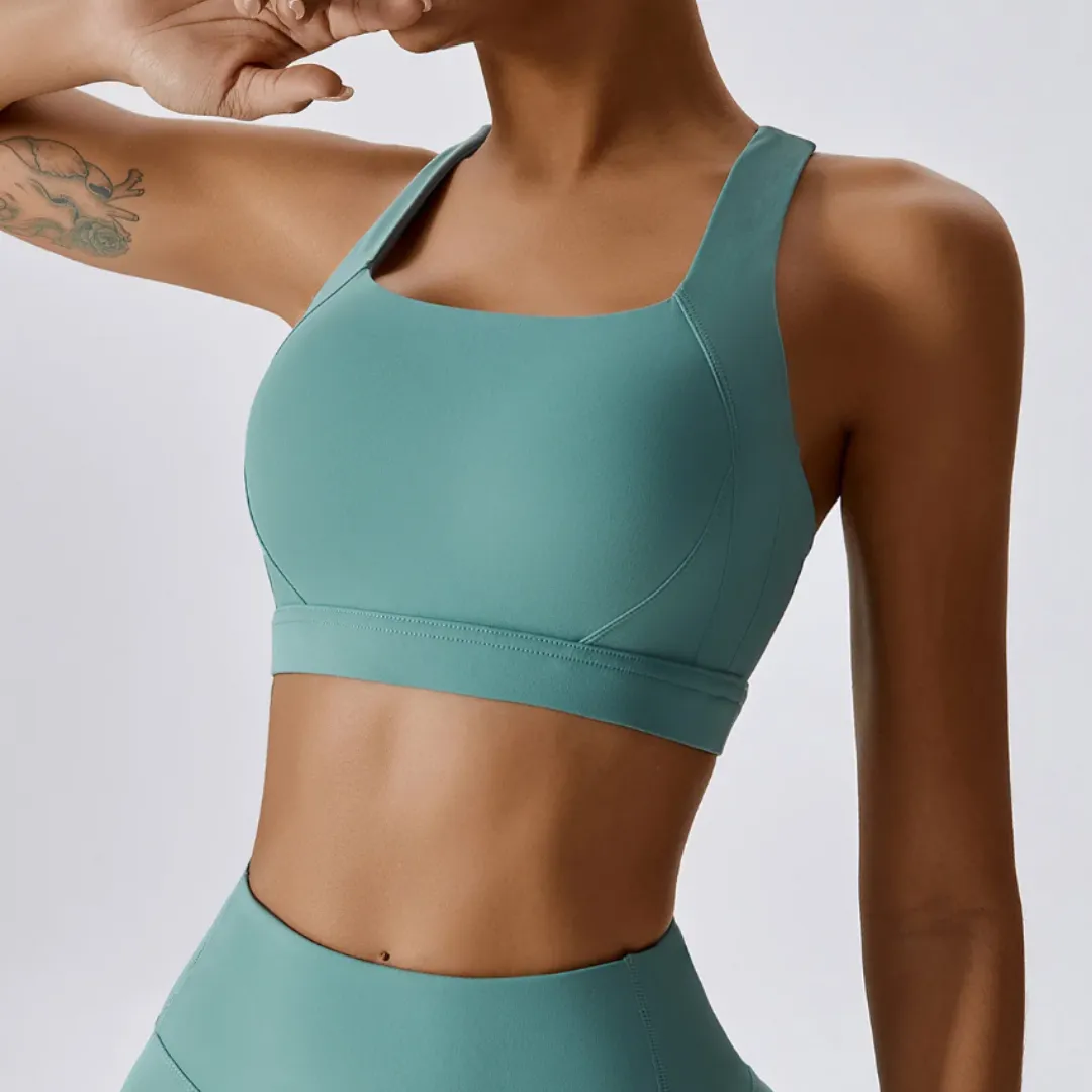LETICIA CROSS BACK SPORTS BRA