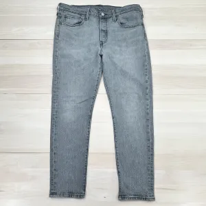 Levi's 501T Tapered Jeans - Tagged: 32x28; Measured: 35x28