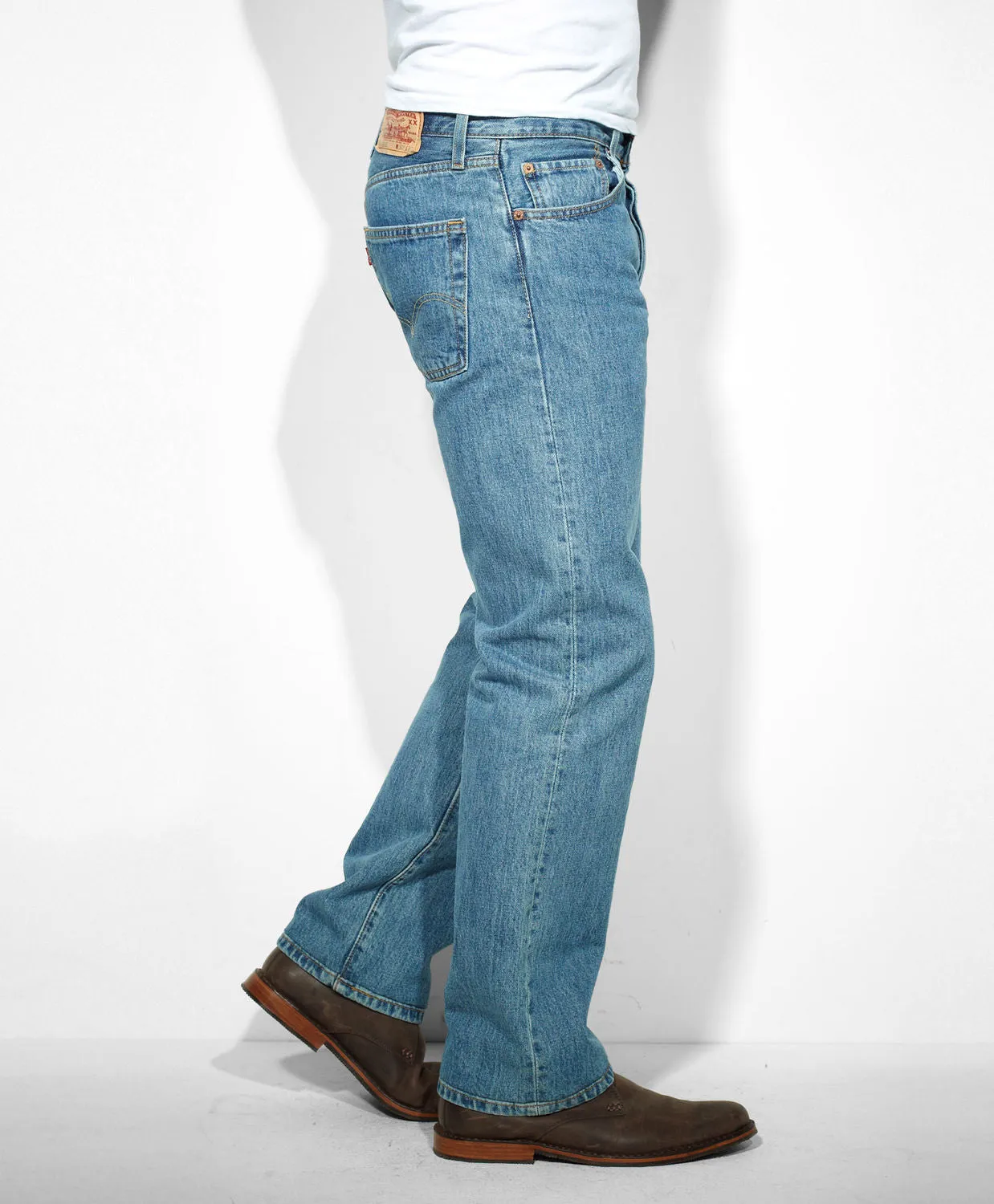 Levi's® Men's Medium Stone 501 Pre-Washed Denim Jeans
