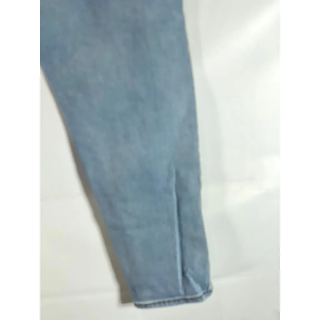 LEVI'S Women's Light Blue Denim Five-Pocket Button-Fly Skinny Jeans SZ 30