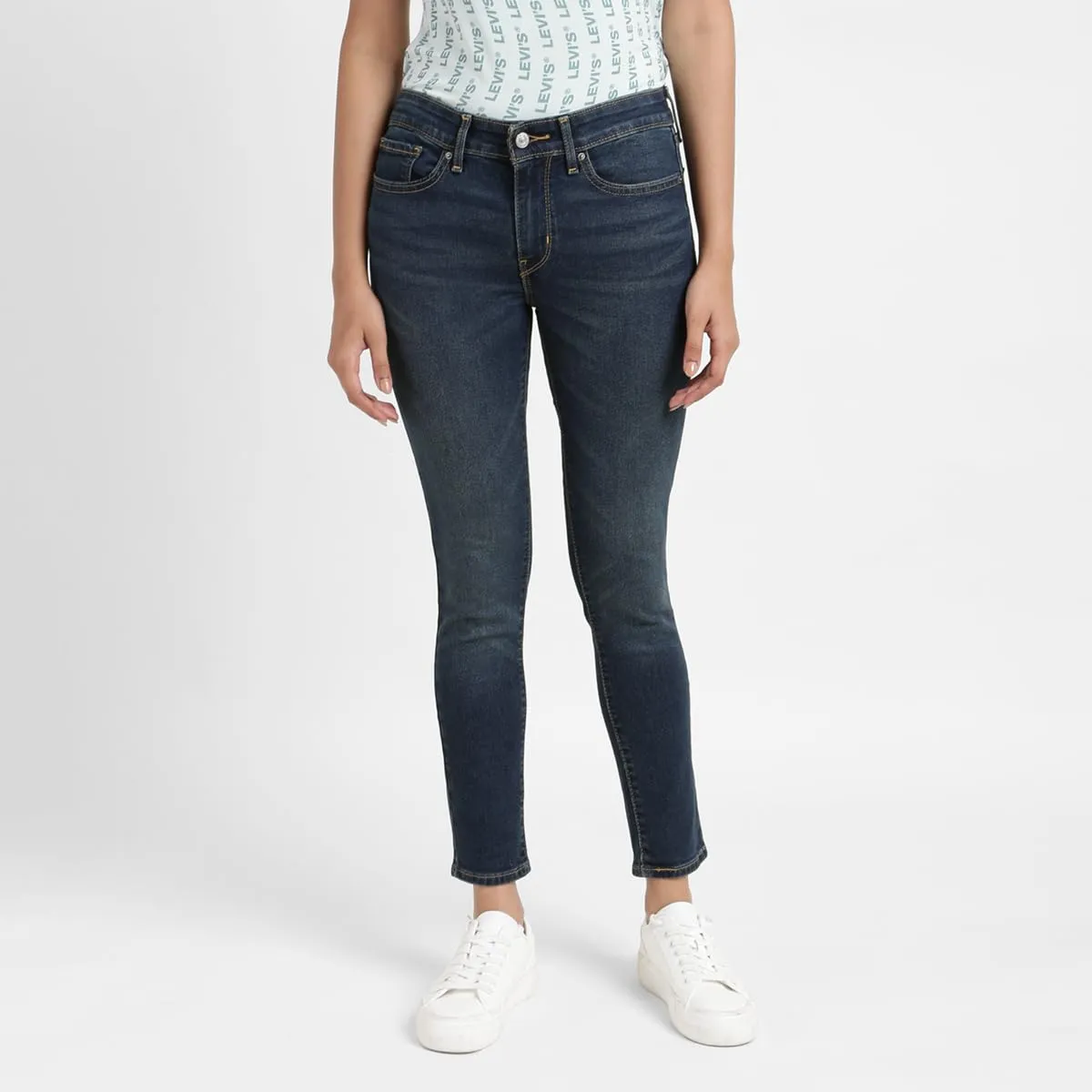 Levi's Women's Skinny Jeans (A7090-0041_Dark Indigo_34)