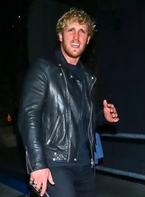 LOGAN PAUL LEATHER JACKET