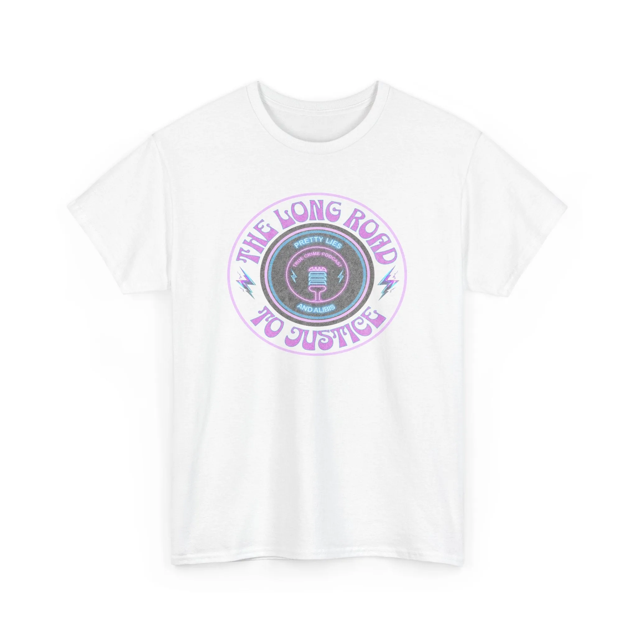 Long Road To Justice Unisex Heavy Cotton Tee