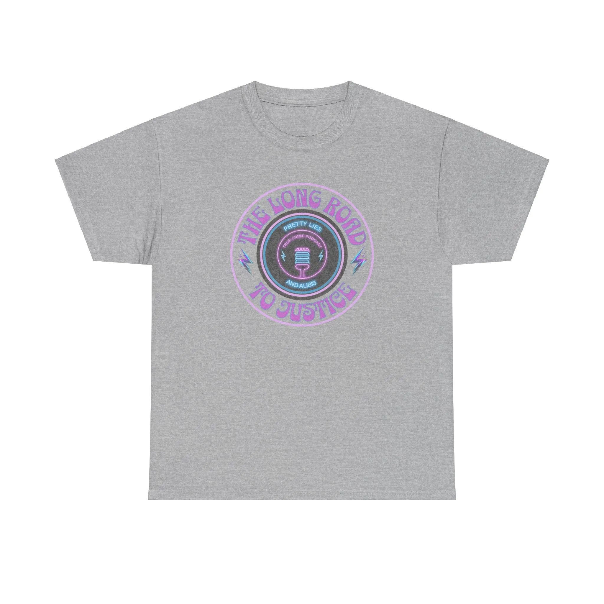 Long Road To Justice Unisex Heavy Cotton Tee