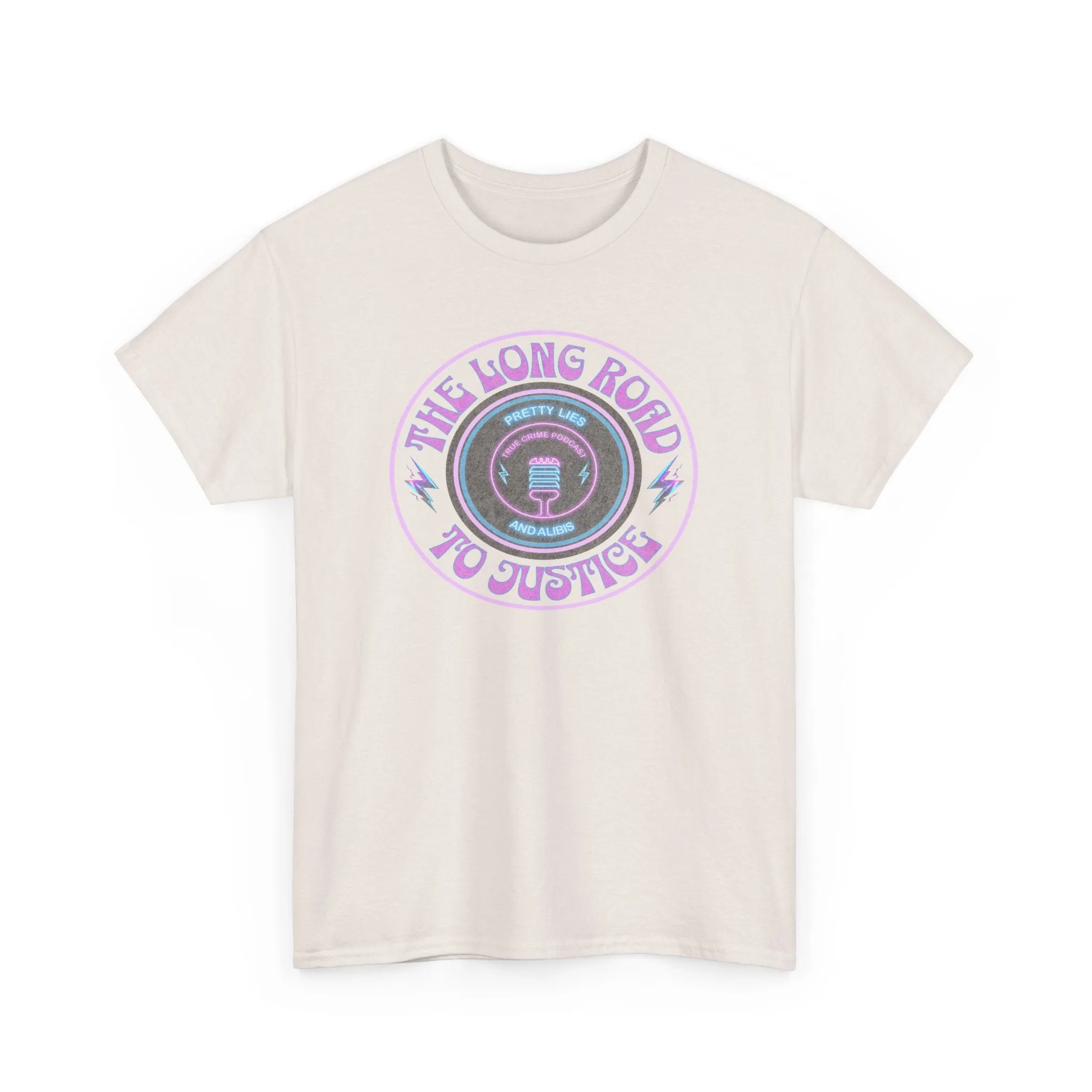 Long Road To Justice Unisex Heavy Cotton Tee