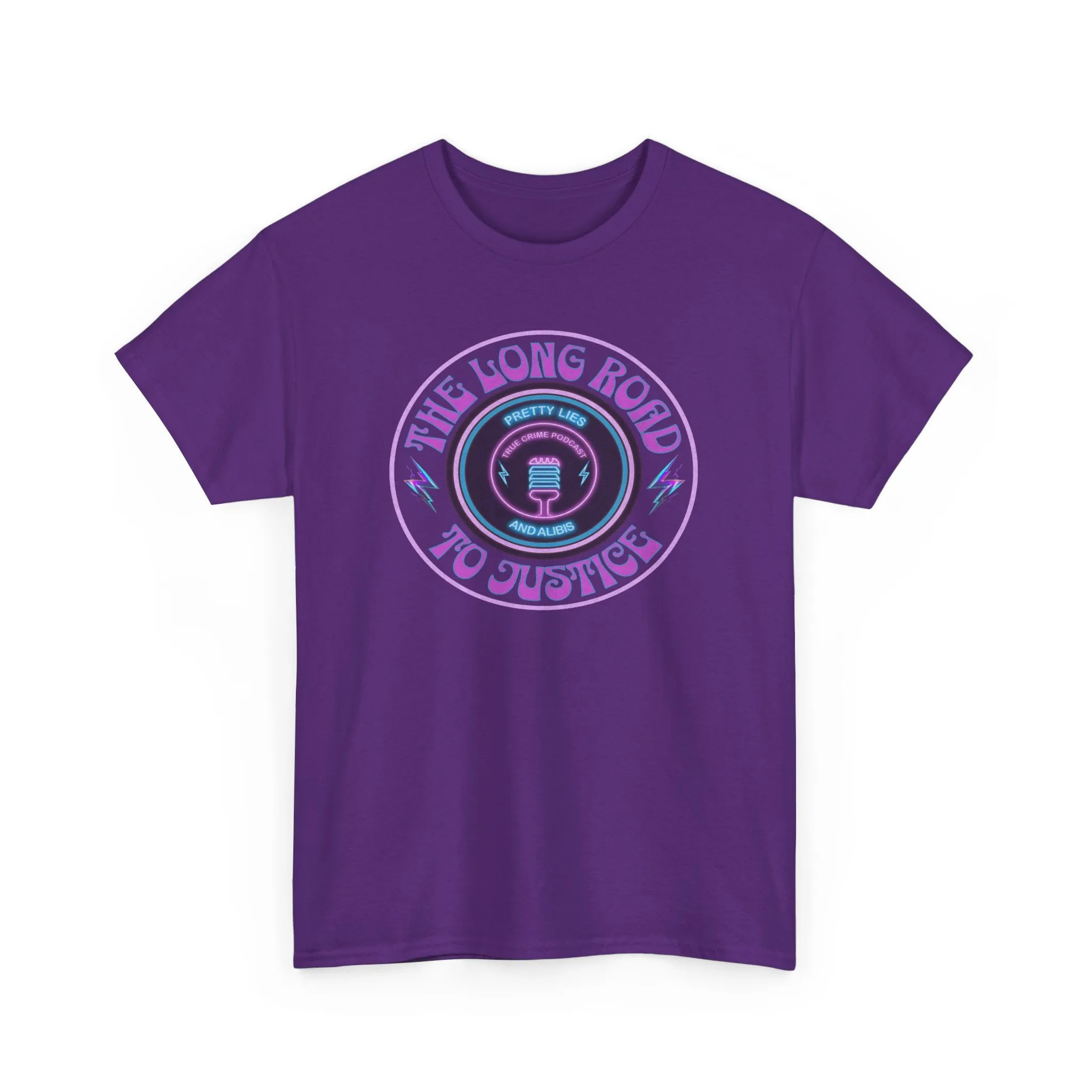 Long Road To Justice Unisex Heavy Cotton Tee