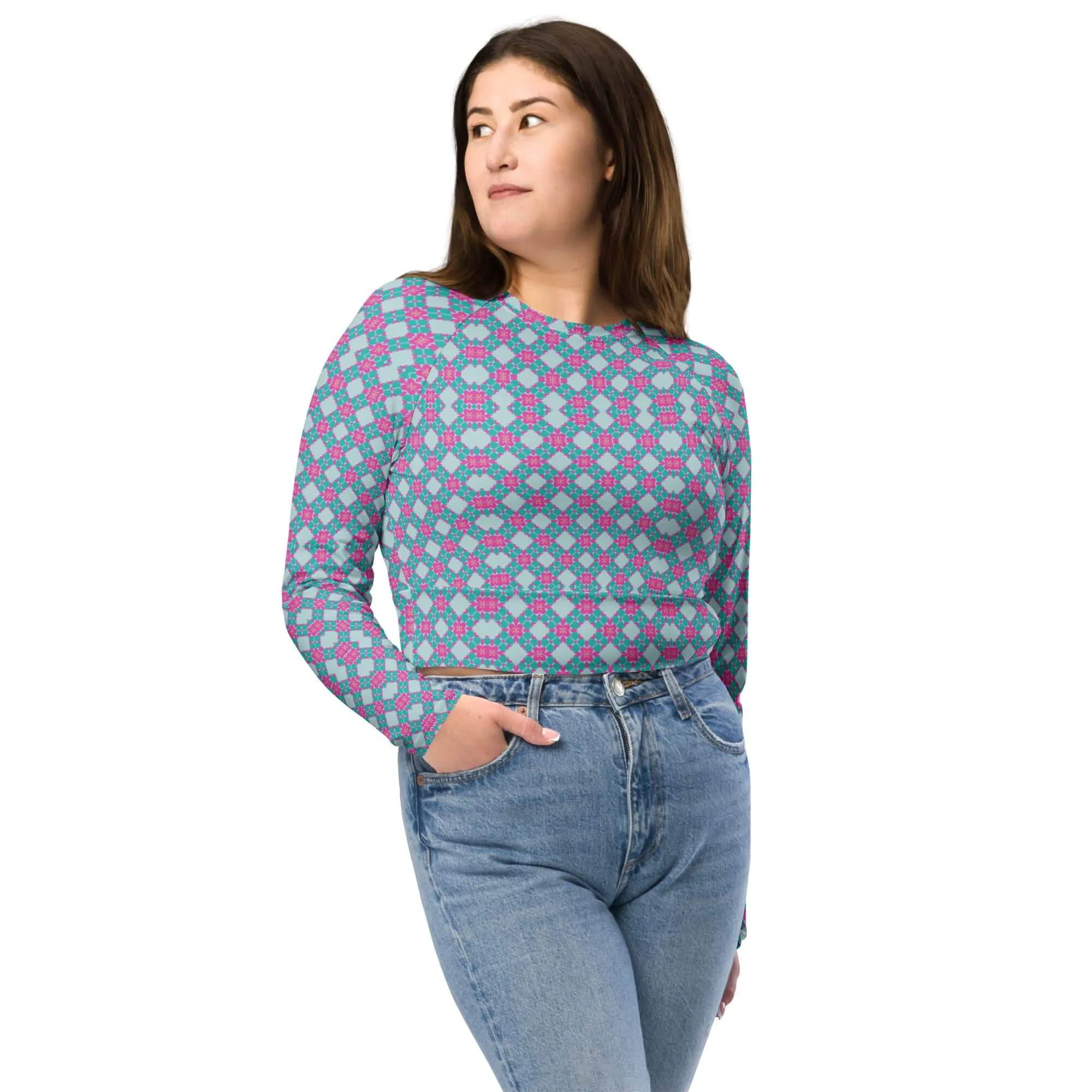 Long Sleeve Crop Top