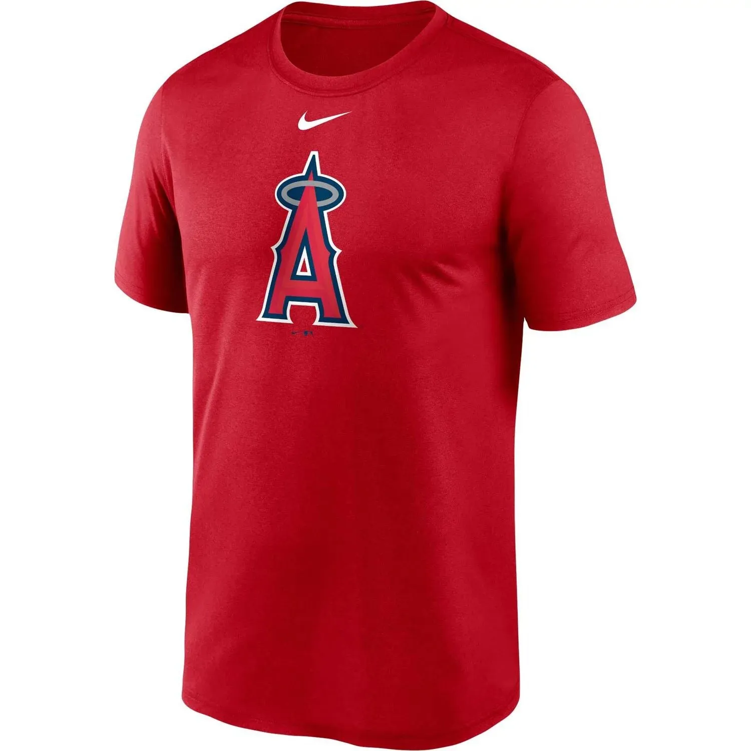 Los Angeles Angels Big & Tall Legend Performance Nike Men's Red Logo T-Shirt