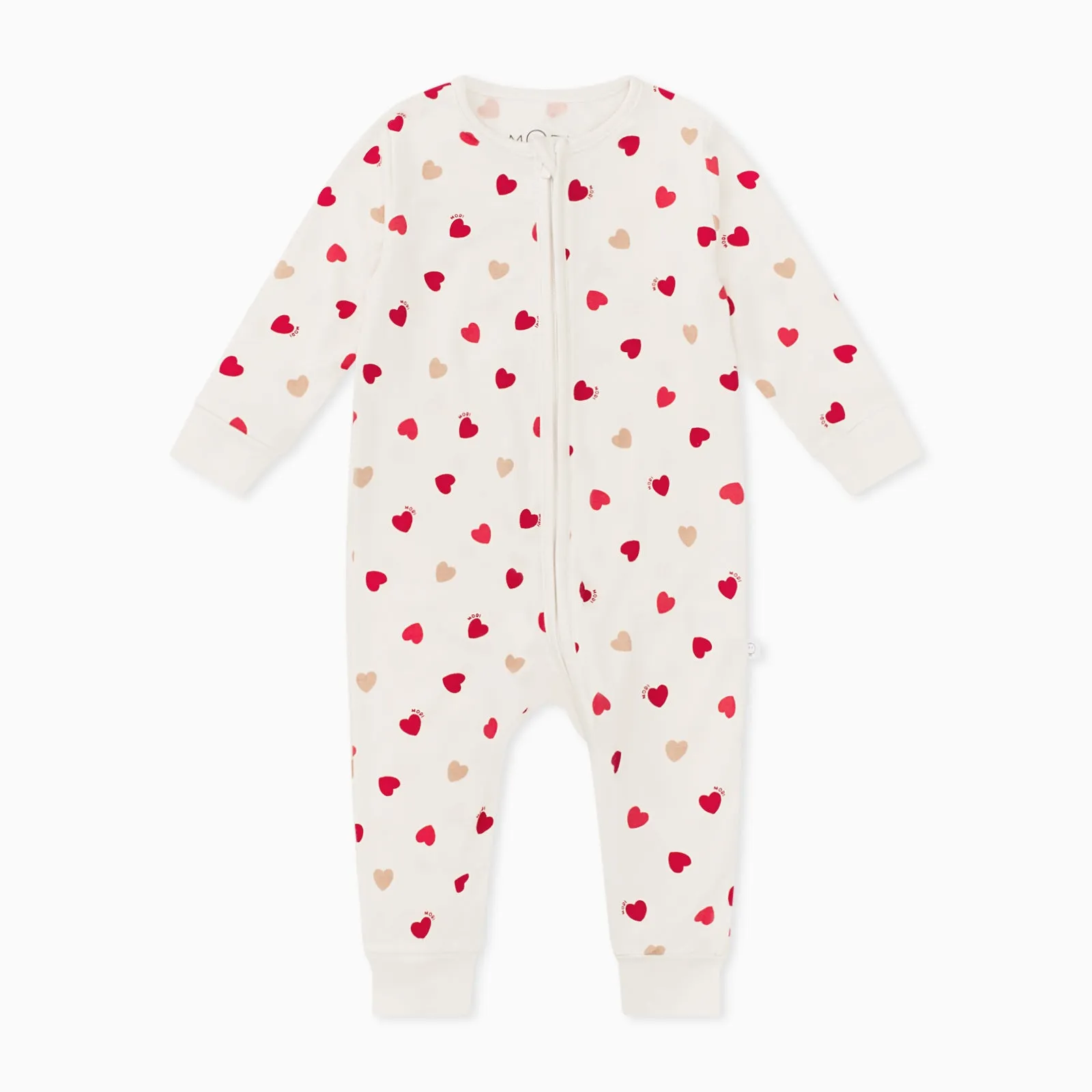 Love Heart Clever Zip Romper