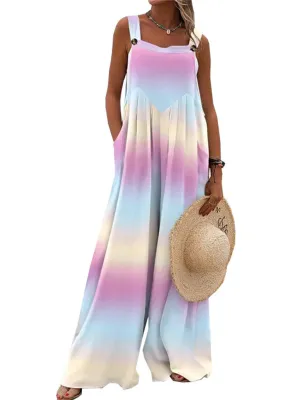 Luna Printed Casual Overall