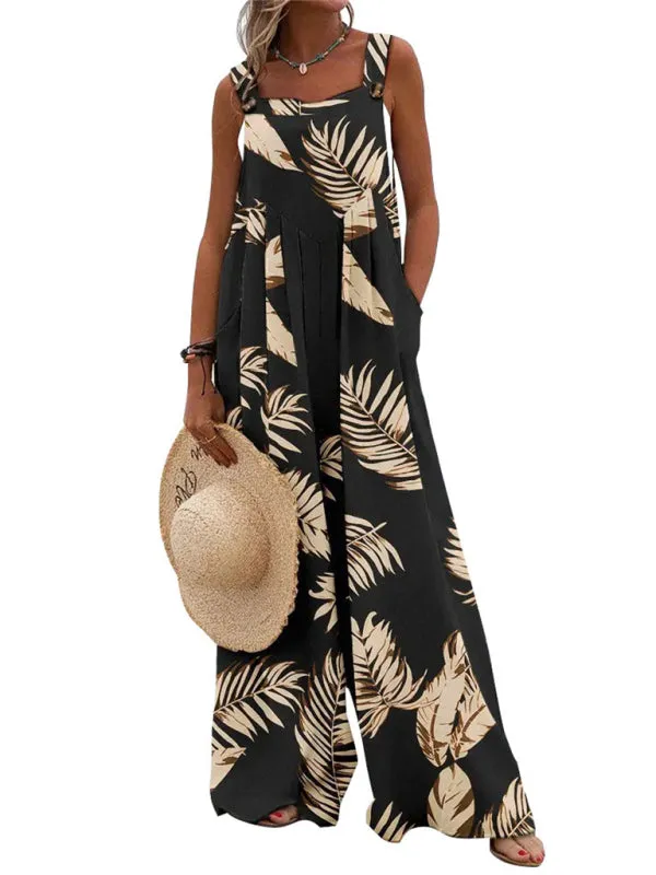 Luna Printed Casual Overall