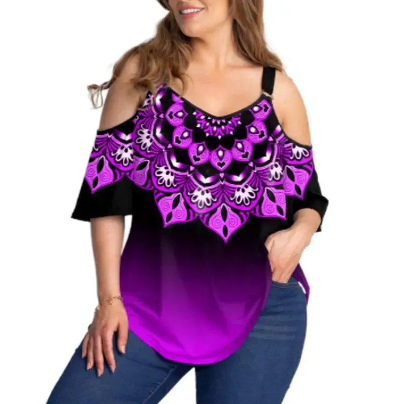 Luxury Brand Plus Size Women'S Blouses GOLDEN TOUCH