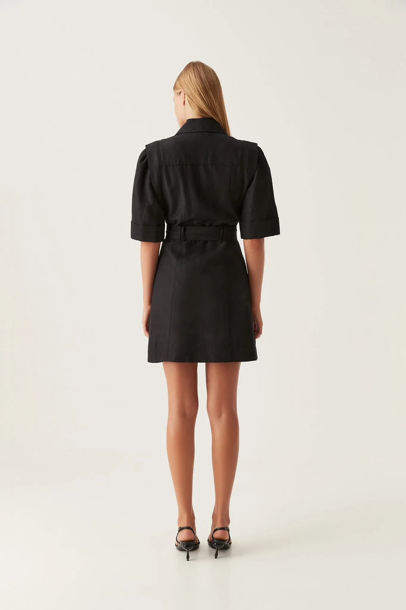 Lyric Belted Mini Dress