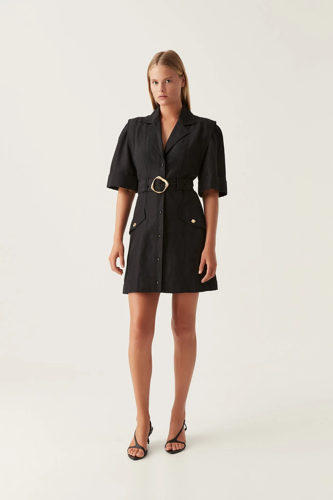 Lyric Belted Mini Dress