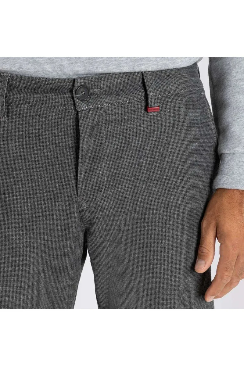 Mac Jeans-Men's Lennox Pants 6332-01-0624L | 061P Middle Grey Pepita | Clearance Final Sale