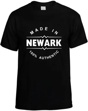 Made in Newark Unisex T-Shirt Novelty Graphic Tee Shirt