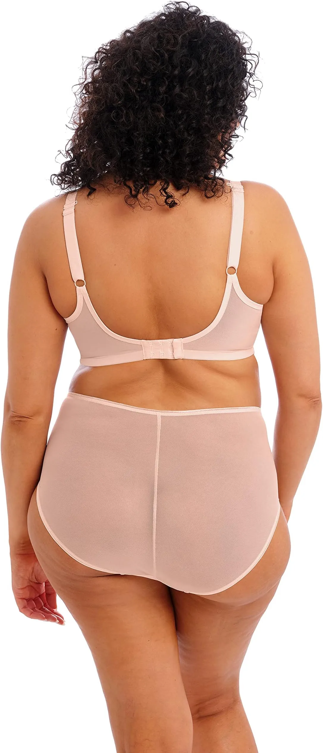 Matilda elomi plunging underwire bra, Pearl Blush