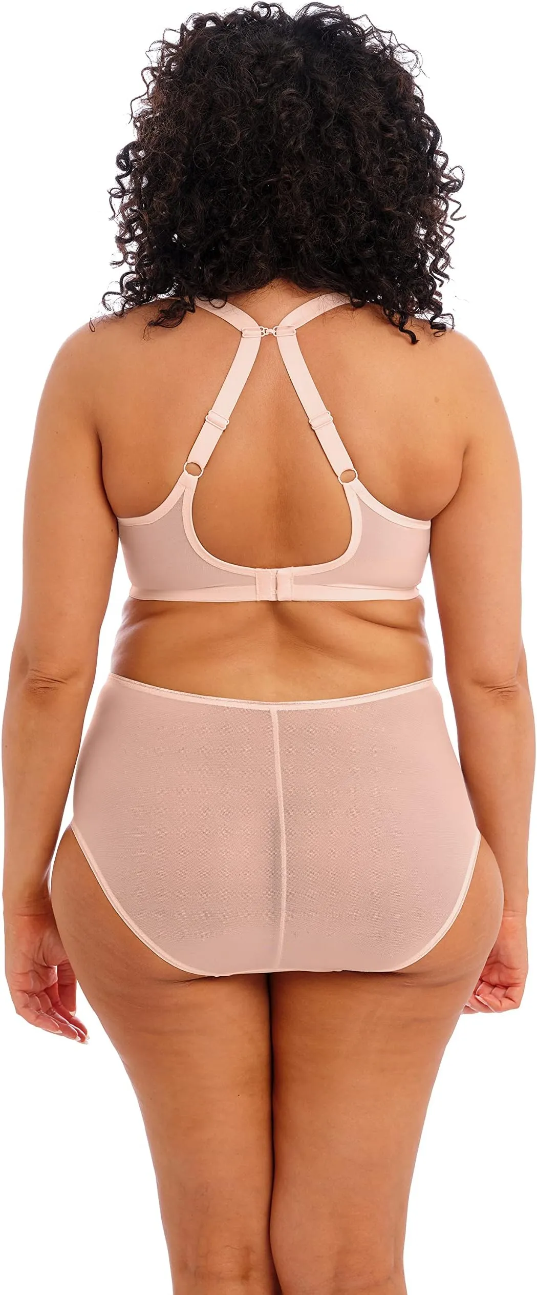 Matilda elomi plunging underwire bra, Pearl Blush