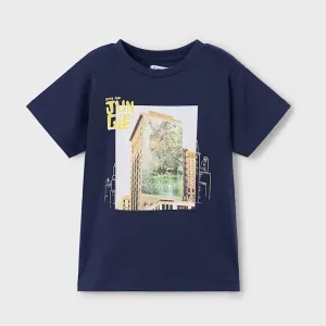 Mayoral Boys Lenticular Jungle T-Shirt 3043 Navy