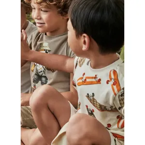 Mayoral Boys Skateboard T-Shirt 3038 Orange