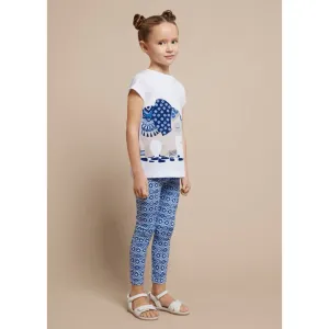 Mayoral Girls Leggings Set 3711 Elephant