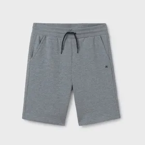 Mayoral Older Boys Jersey Shorts 600 Grey Ss25