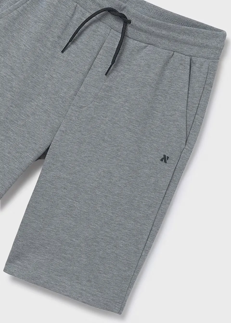 Mayoral Older Boys Jersey Shorts 600 Grey Ss25