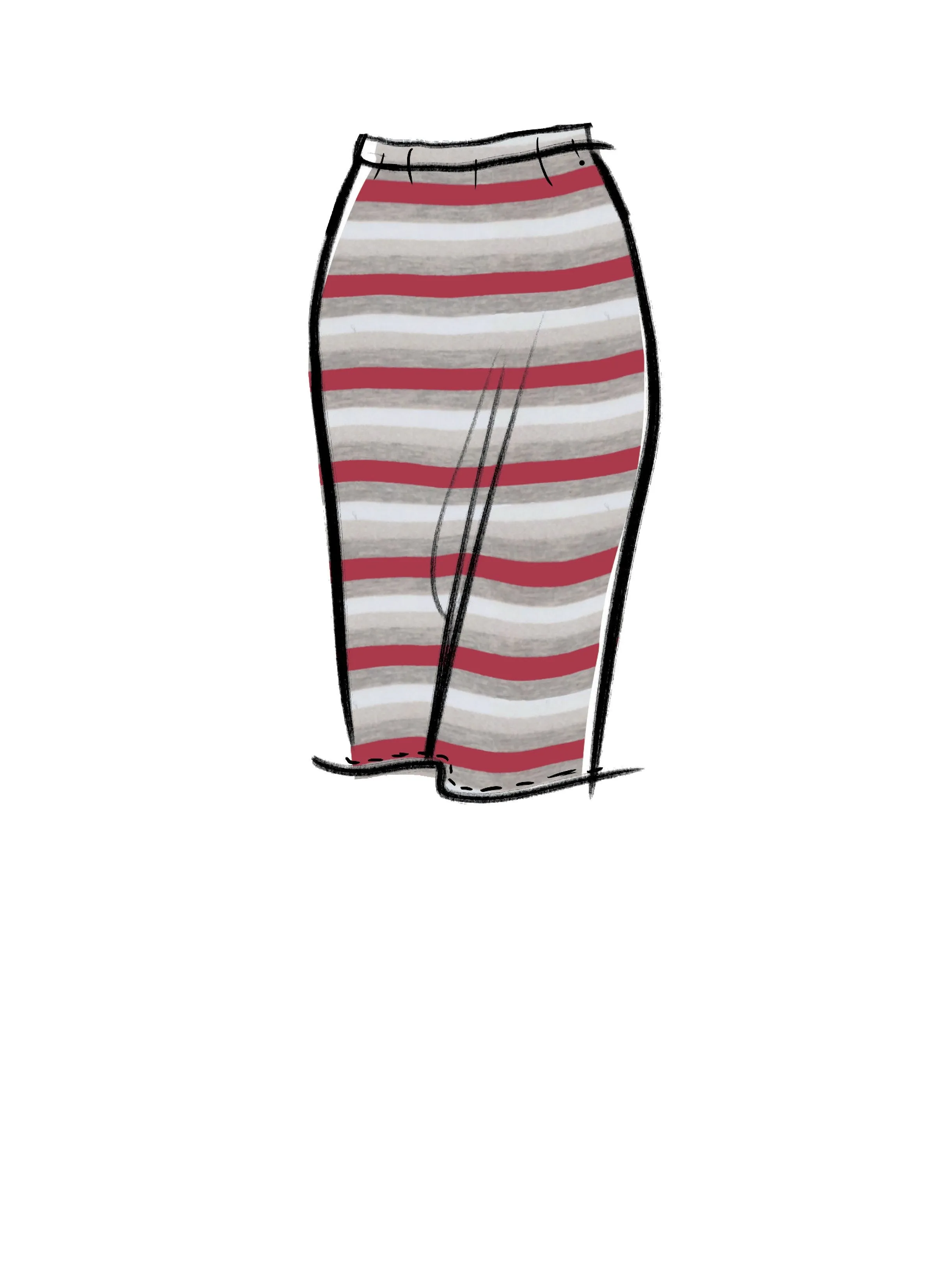McCall's pattern 8055 Straight or A-line Skirts