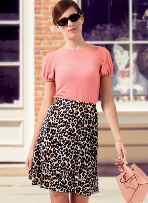 McCall's pattern 8055 Straight or A-line Skirts